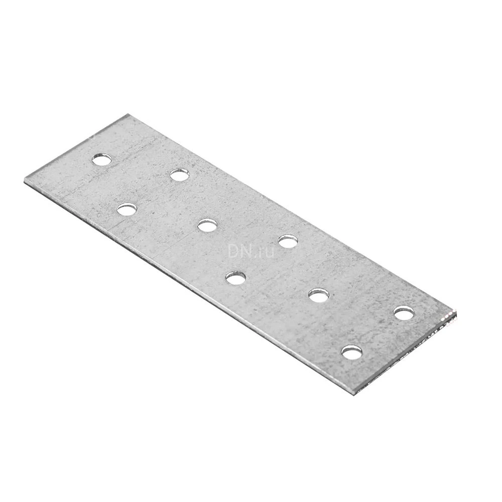 Пластина ZITAR 40х120 соединительная, материал - сталь, покрытие - цинк, упаковка - 200шт