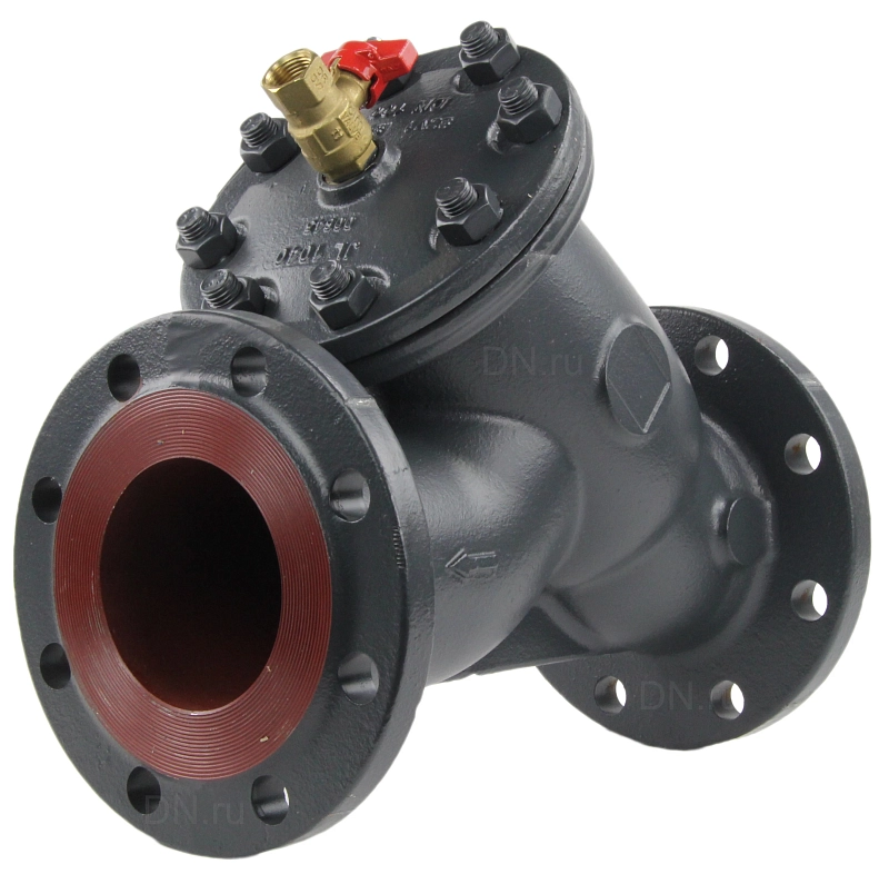 Фильтр сетчатый чугунный Danfoss FVF Ду300 Ру16 с дренажным краном фланцевый 065B7739
