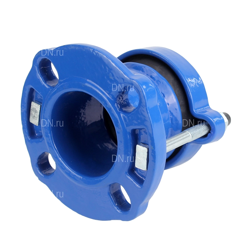 Муфта соединительная ПФРК CCFS1212E-FS Ду50 Ру10/16, корпус - чугун GGG450-10, уплотнение - EPDM, обжимной диаметр 59-72мм TIAN