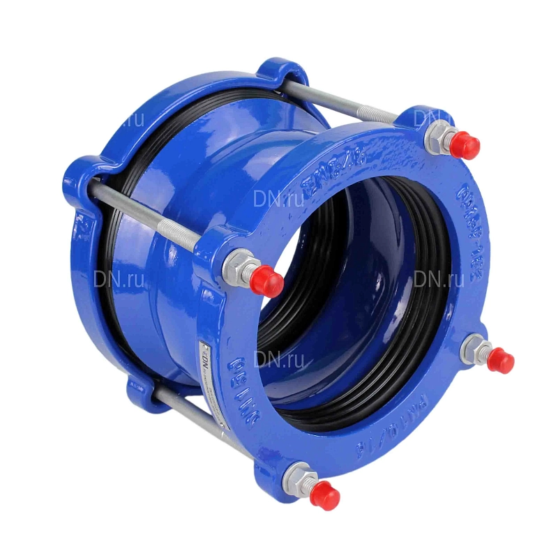 Муфта соединительная ДРК CCDS2112E-SS Ду150 Ру16, корпус - сталь S235, уплотнение - EPDM, обжимной диаметр 159-182мм TIAN