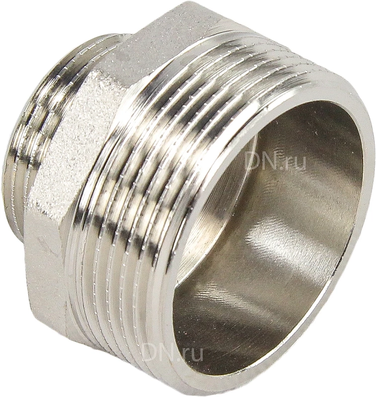Ниппель переходной STI Ду50х25 (2″ x 1″) никелированный