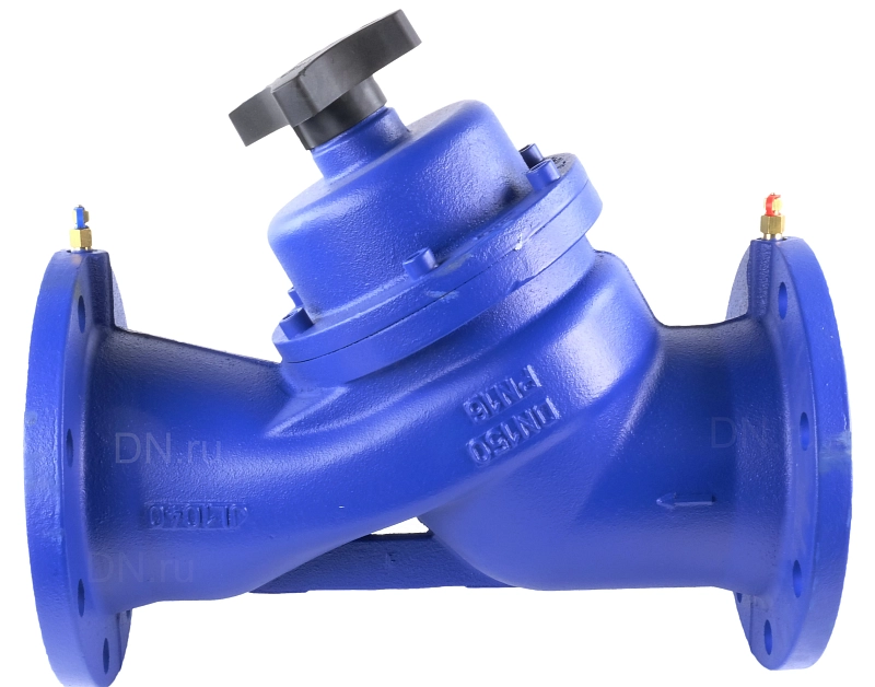 Клапан балансировочный Zetkama 447A Ду150 Ру16 фланцевый чугунный